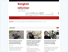 Tablet Screenshot of bangkokinformer.com
